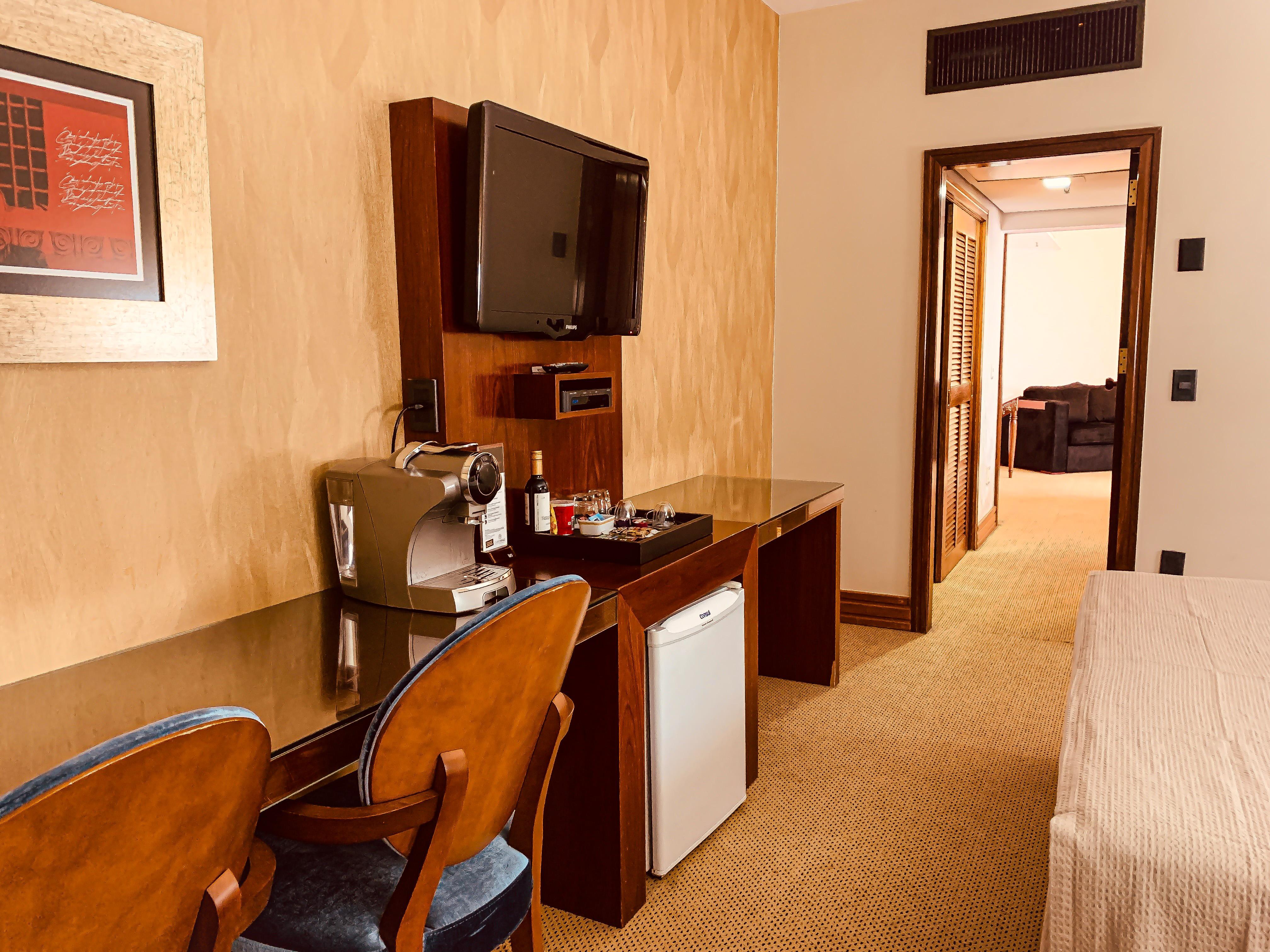 Ouro Minas Hotel Belo Horizonte, Dolce By Wyndham Exteriér fotografie A room at the hotel