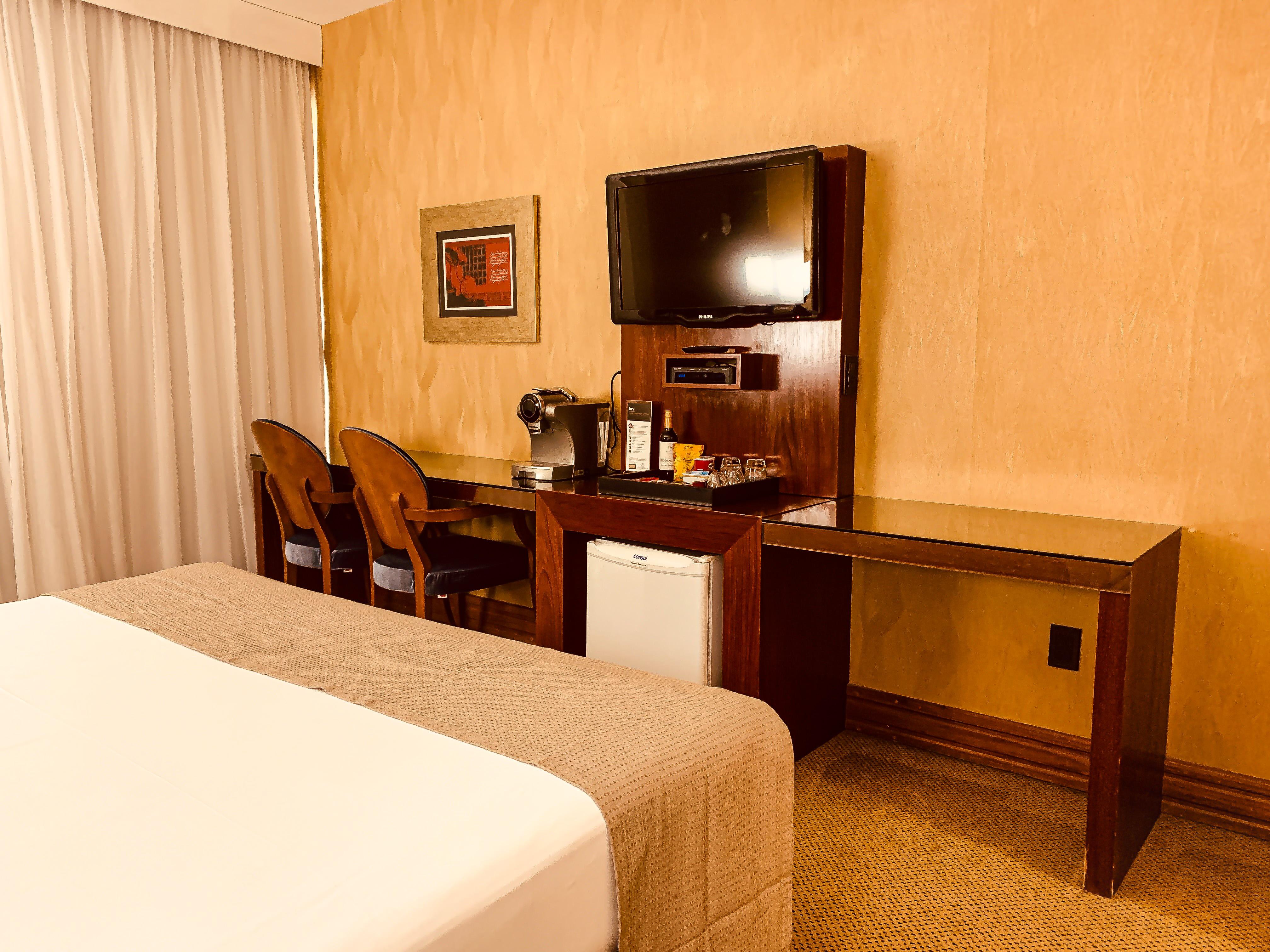 Ouro Minas Hotel Belo Horizonte, Dolce By Wyndham Exteriér fotografie A room at the hotel